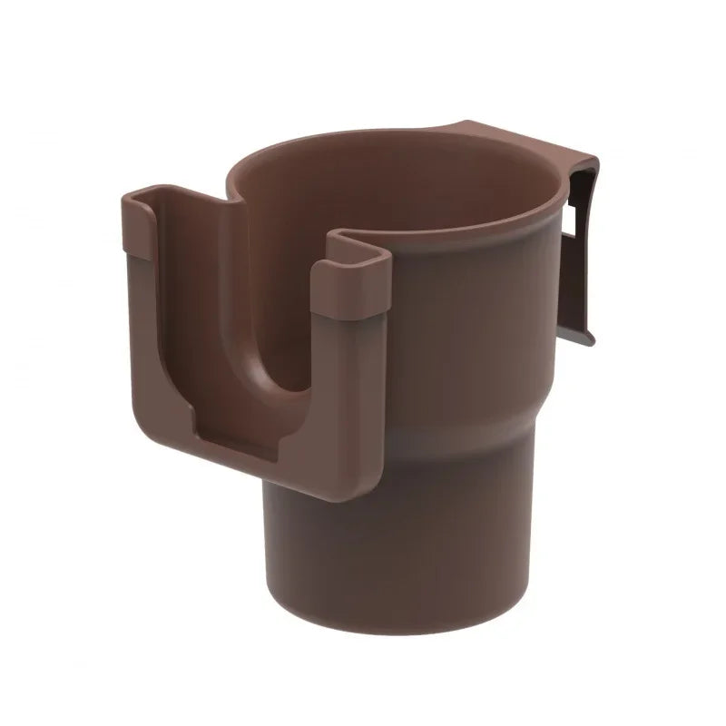 Car Water Cup Holder 2 in 1 Beverage Holder Trash Can Mobile Phone Holder Air Outlet Chair Back Door Armrest Multifunctional Box Oasis Select C