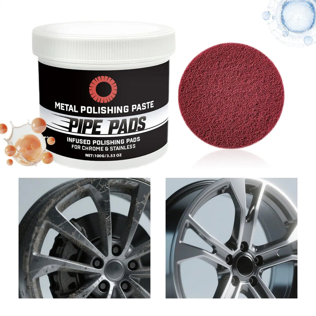 Metal Polishing Paste Multifunctional Cleaner For Appliances Stainless Steel Scratches Remover Cream For Aluminum Chrome Oasis Select