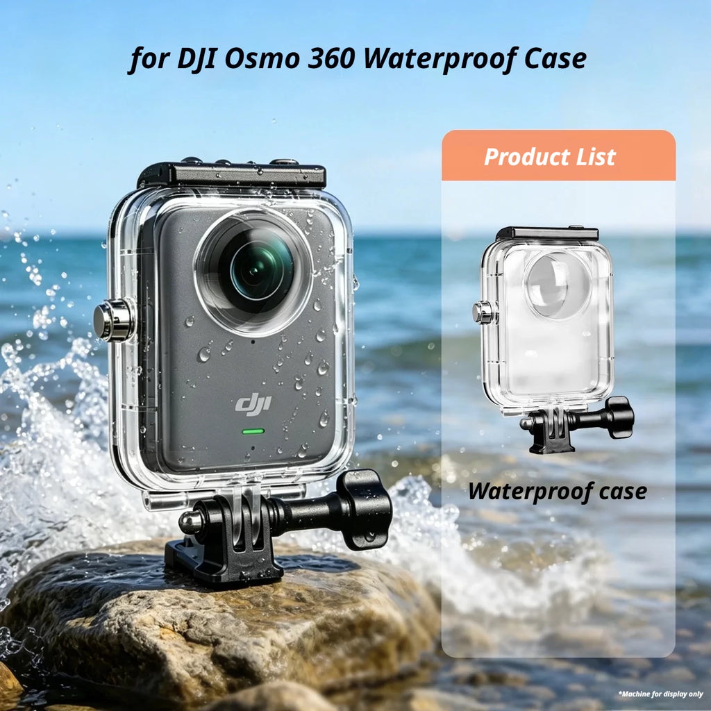 DJI Osmo 360 Waterproof Diving Case – 6M Underwater Protection