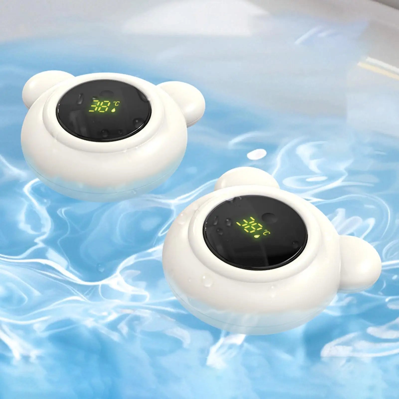Baby Bath Temperature Meter Floating Digital Water Bath Temperature Meter LED Display Temperature Tester For Bathtub Pool Oasis Select