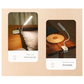 LED Reading Light With Clip USB Rechargeable Book Lights 3 Color Modes & Stepless Brightness Eye-Care Study Table Lamp Oasis Select Default Title