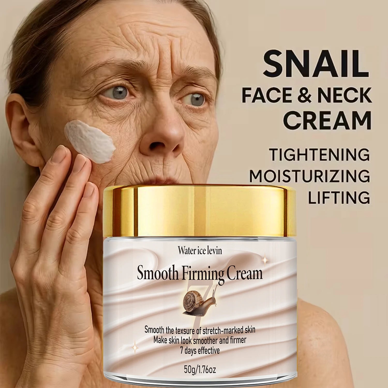Snail Retinol Firming Cream – Collagen & Shea Butter 50g Firming Body Cream Oasis Select