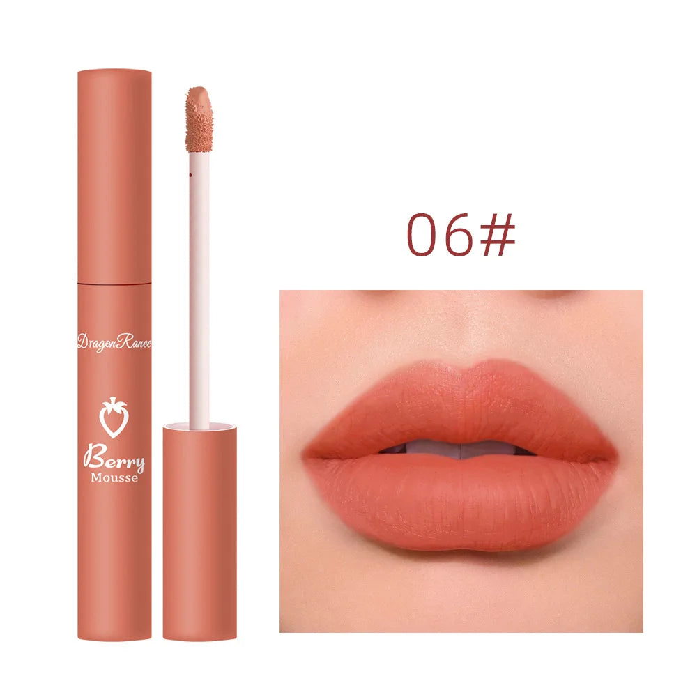 Dragon Ranee Velvet Matte Liquid Lipstick – Waterproof Long-Lasting