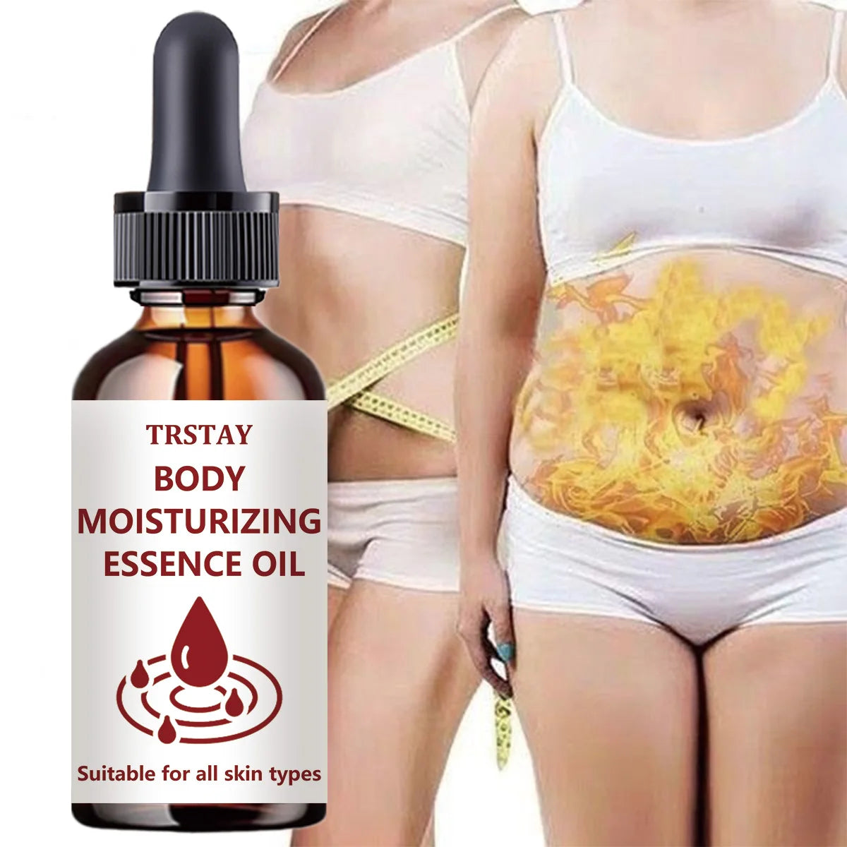 Ginger Slimming Firming Body Massage Oil – Waist & Belly