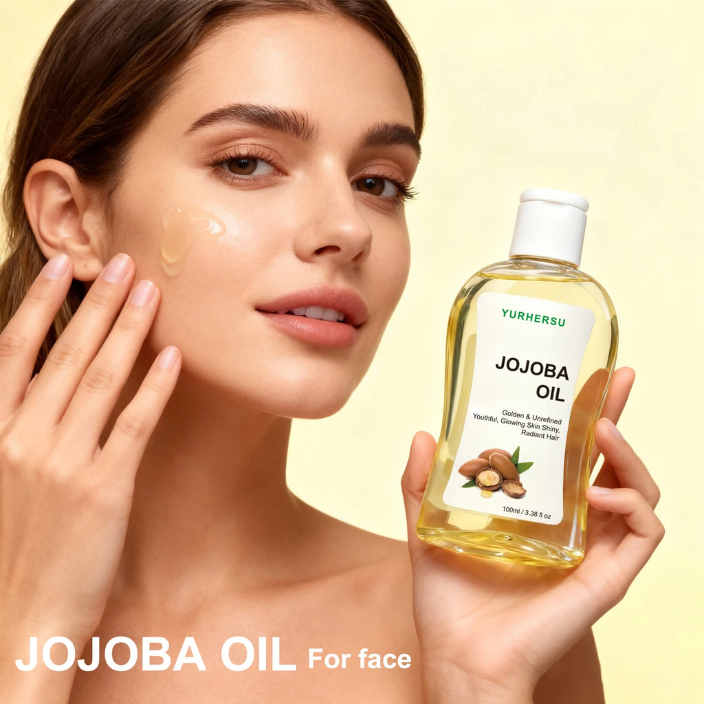 100% Pure Jojoba Oil for Hair – Anti-Frizz & Deep Hydration 100ml Hair Treatment Oil Oasis Select