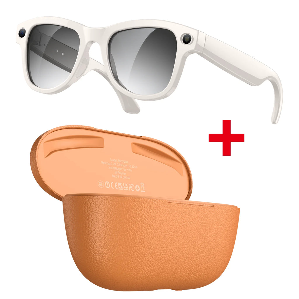 MINGCC M02-Ultra AI Smart Glasses | Camera, Calls & Translation