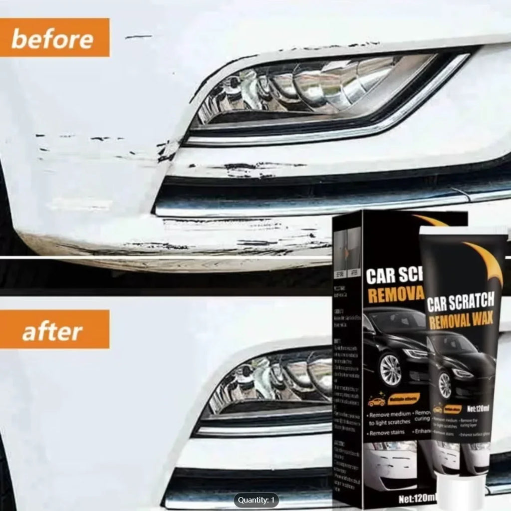 Car Scratch Repair Paste Car scratch repair paste with cloth and sponge Car wax for polishing and repairing paint scratches Deep Oasis Select