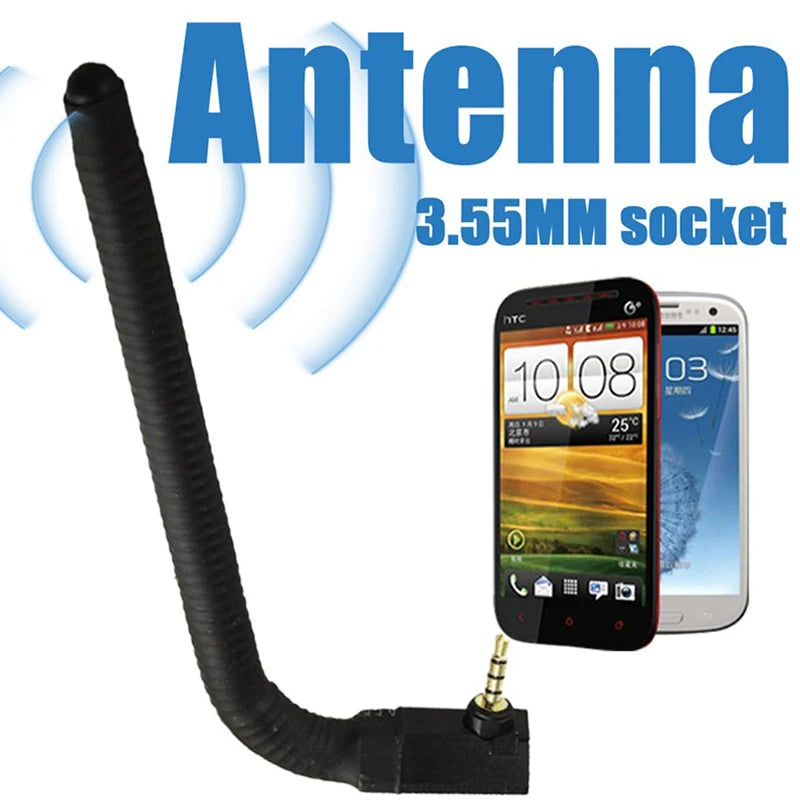 6dBi Cell Phone Signal Booster Antenna Portable Phone Signal Enhancement Portable Antenna 3.5mm Jack Signal Amplifier Phone Tool Oasis Select