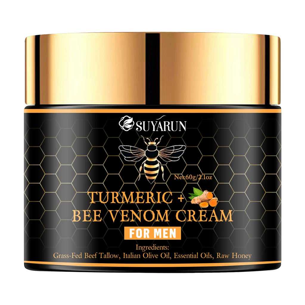 SUYARUN Bee Venom Anti-Aging Face Cream for Men | Moisturizing