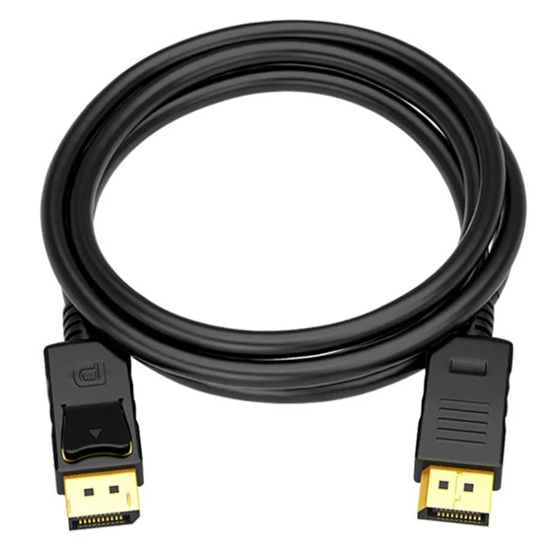  1.8M DP to DP DP Cable Displayport Video Audio Cable Adapter For Phone TV Box Laptop Video Game DP Cable Display Port Oasis Select