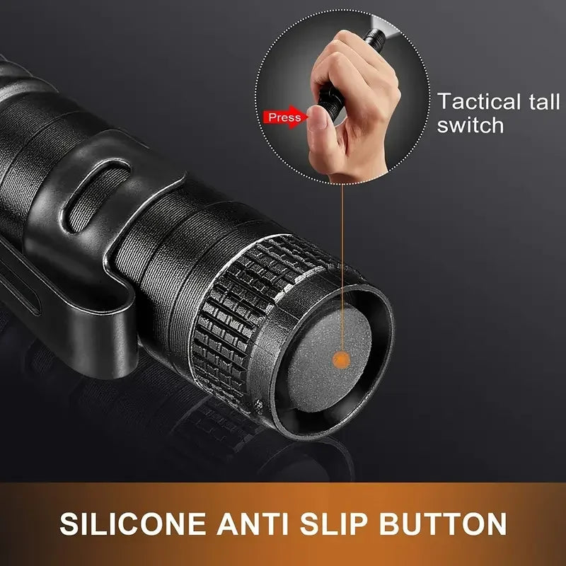 Mini XPE LED Flashlight | Compact Waterproof EDC Pen Torch