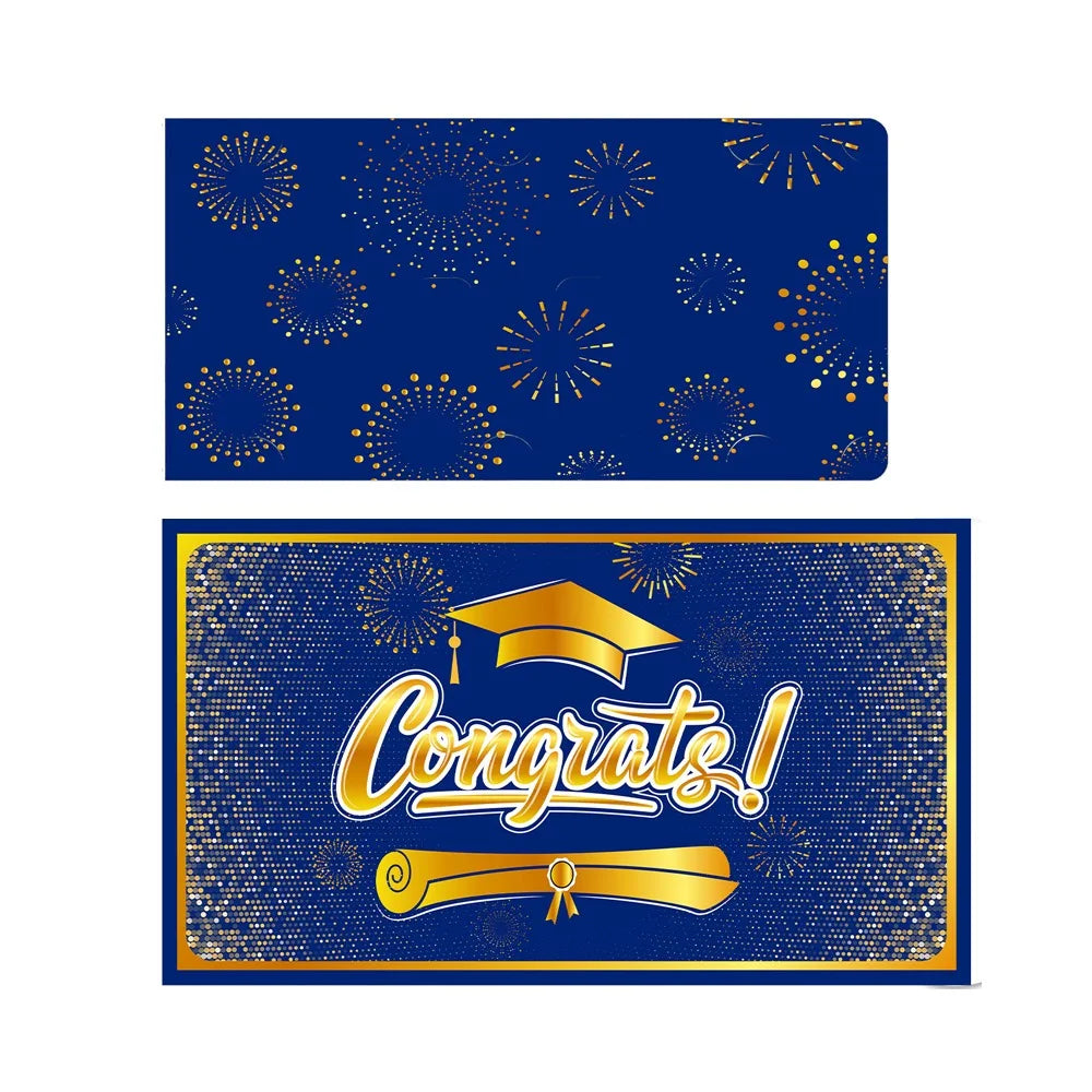 Class of 2026 Jumbo Graduation Money Holder Envelope | Blue