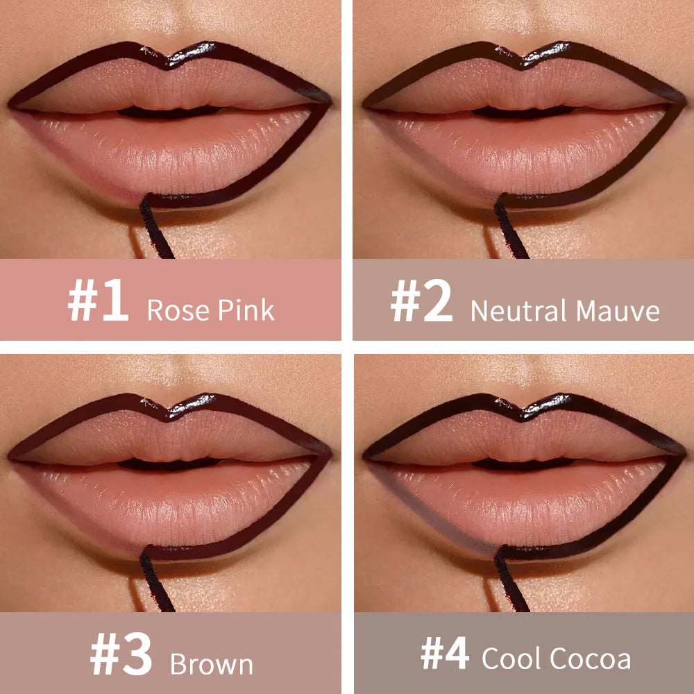 Peel Off Lip Stain Magic Lips Tattoo Long Lasting Waterproof Smudge Proof Transfer Proof Cosmetic Matte Lip Liner Pencil Oasis Select