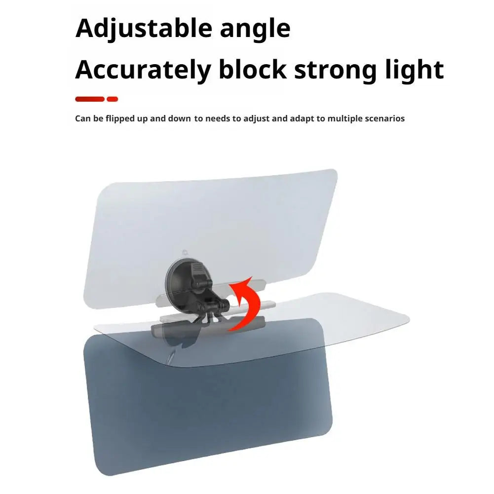 Universal Car Sun Visor Anti-Glare Shield – Day & Night