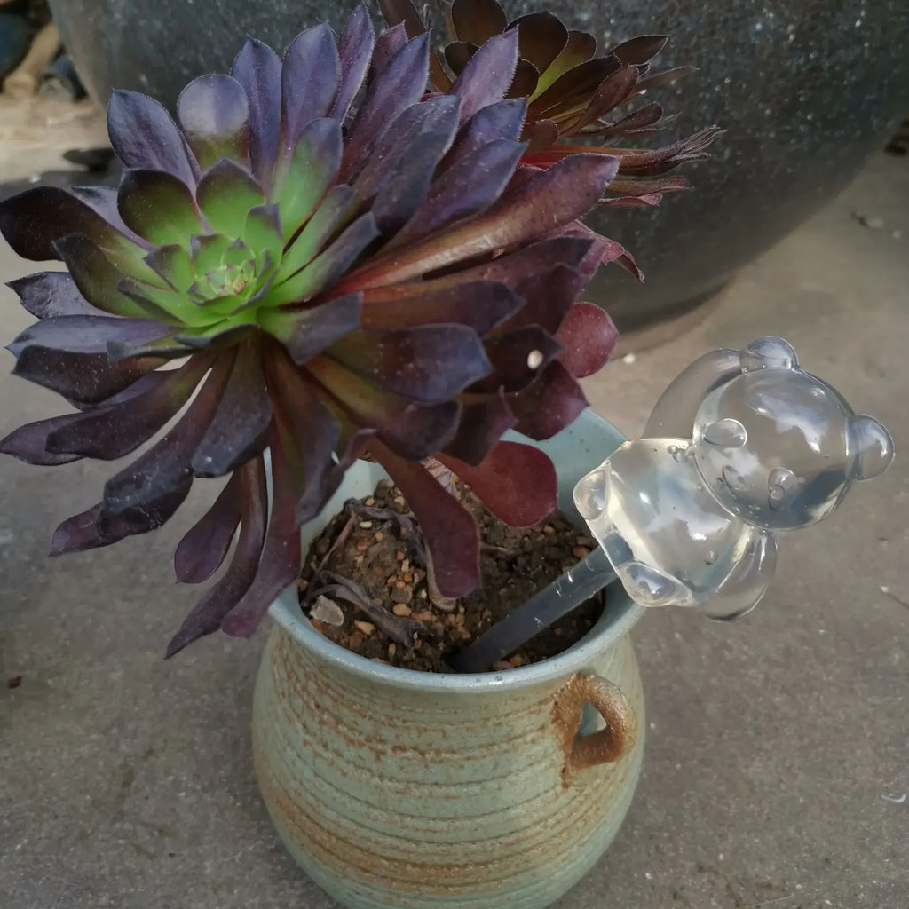 Auto Plants Drip Irrigation System Automatic Watering Spike Flower Indoor Household Garden Pot Waterers Self Watering Feeder Oasis Select panda L