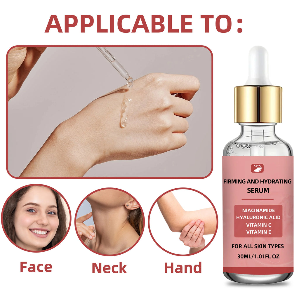 Ottilavie Firming & Hydrating Face Serum | Oil-Free, All Skin Face Serum Oasis Select