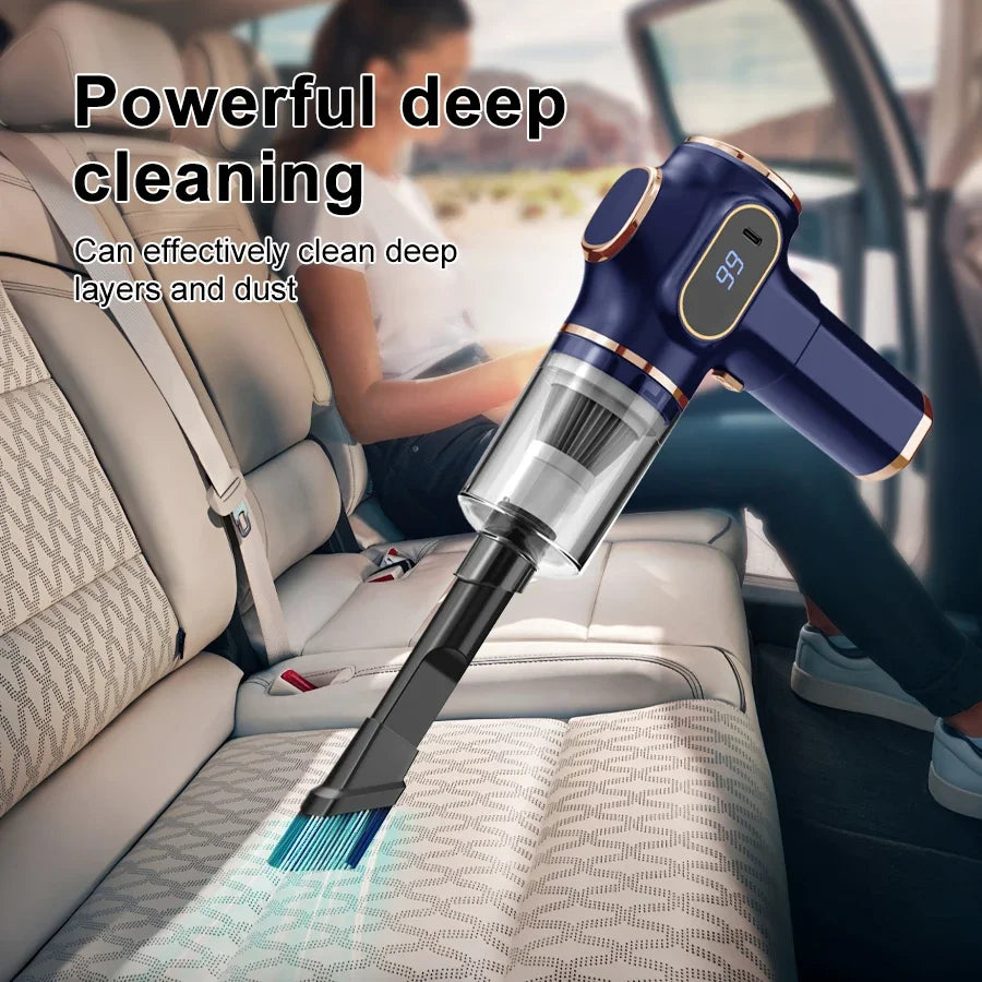 GUOHE Cordless Handheld Vacuum – HEPA, Car & Home Cleaner