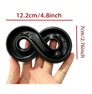 8 Track Ball Cats Toy Interactive 3D Printing Rolling Ball Kitten Play Toys Indoor Stimulation Game Toy for Cats Relieve Boredom Oasis Select Circular Ball 4