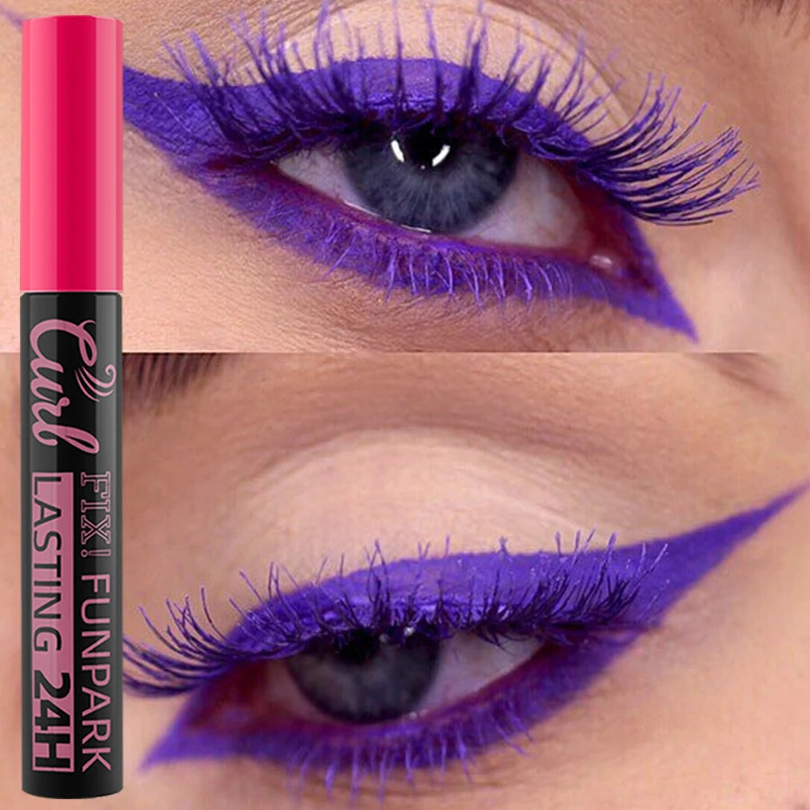 FUNPARK 9-Color Waterproof Mascara – Curling & Lengthening