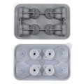 Silicone Ice Cube Ice Ball Mold Animal Ice Cube Cat Ice Cube Cat Ice Cube Mold Home Ice Cube Ice Box Gadgets for Home Oasis Select Grey