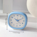 1pcs Ins Style Desktop Clock for Kids Time Management Alarm Clock Small Student Wake Up Clock for Home Bedroom Oasis Select Glacier blue