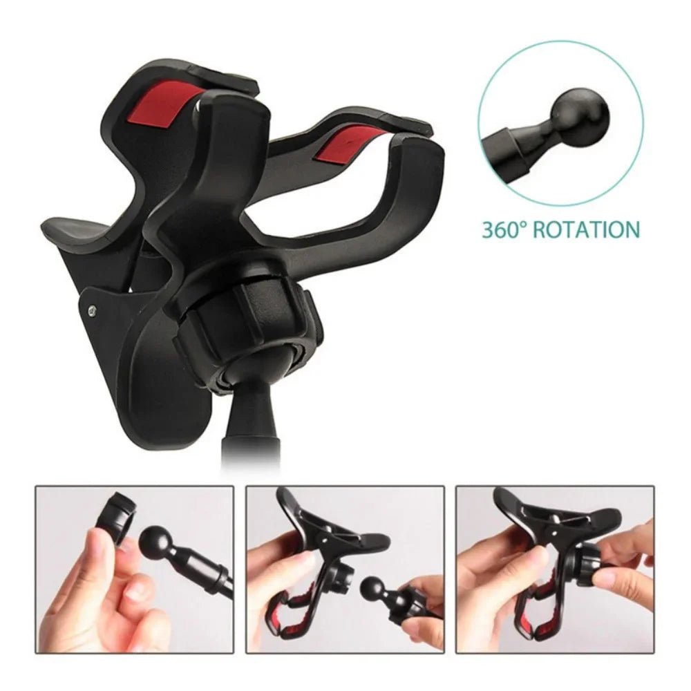 Universal Mobile Phone Bracket Clamp Bedside Desktop Long Arm Lazy Person Phone Stands Support For iPhone Xiaomi Huawei Samsung Oasis Select