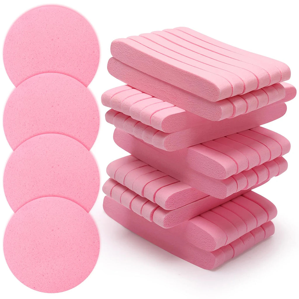 12-Pack Compressed Facial Sponges – Cleansing & Makeup Removal Facial Cleansing Sponge Oasis Select