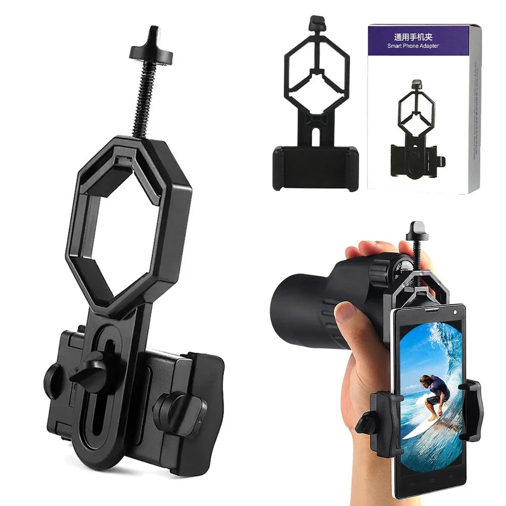 Universal Telescope Phone Adapter Clip Mount | Eyepiece Holder