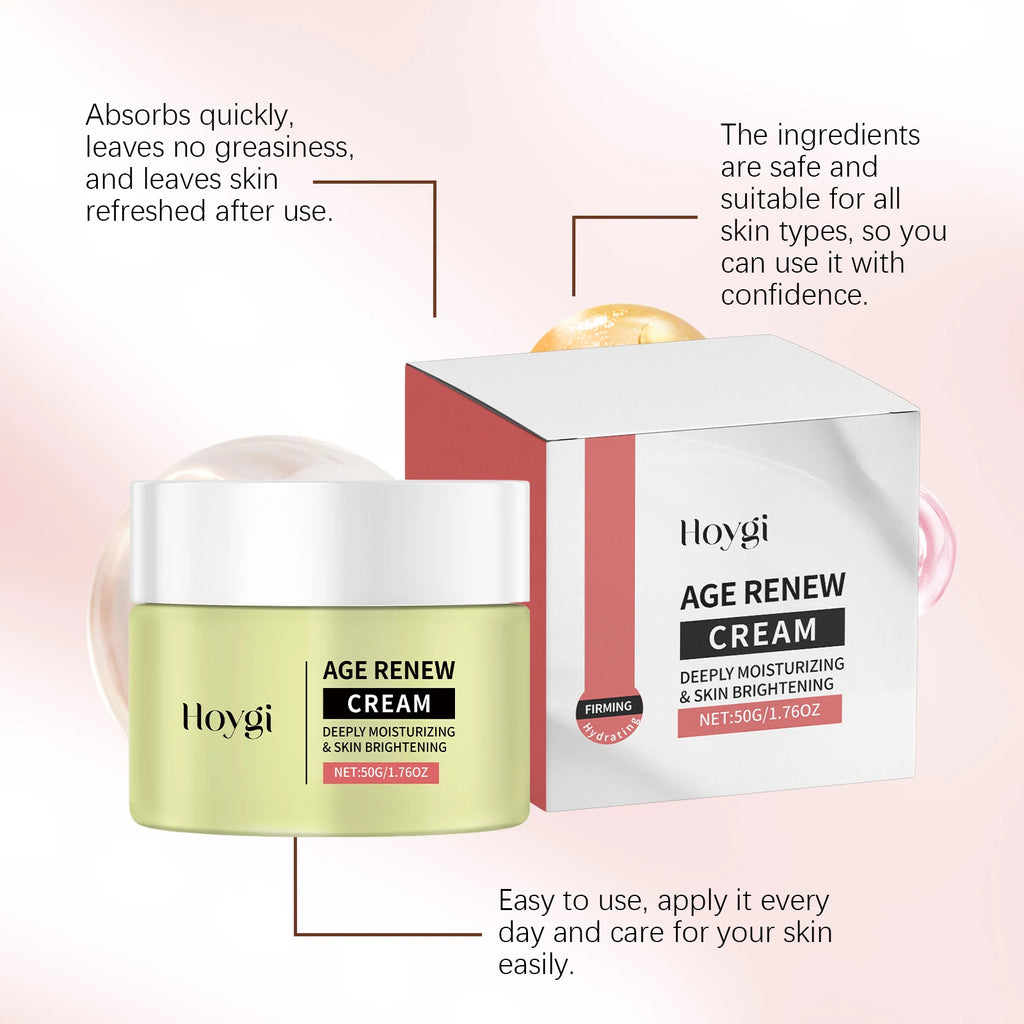 Moisturizing Anti-Wrinkle Firming Cream, Hydrating Nourishing, Tightening Skin, Smooth & Delicate, Facial Skincare Oasis Select