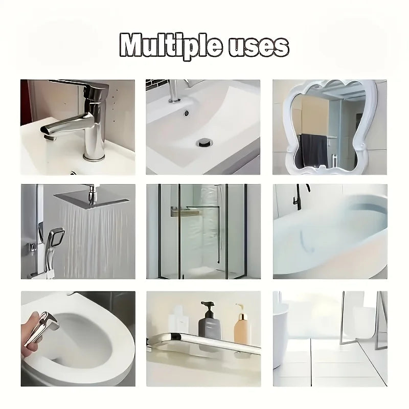 QIFENGHE Glass Cleaner Spray – Shower Door & Hard Water Stains Glass Cleaner Spray Oasis Select