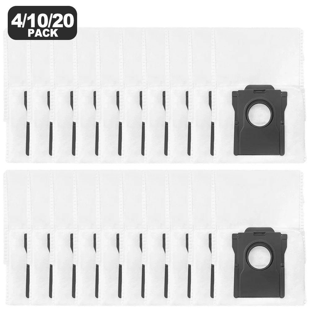 3.3L Large Capacity Dust Bags For Dreame For X50 For Master L30s Pro For Mova V50 Ultra Robot Vacuum Cleaner Parts Oasis Select