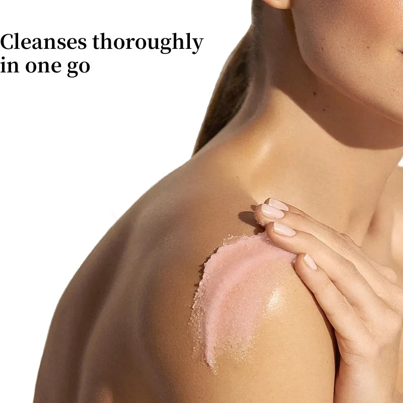 Rose & Walnut Shell Body Scrub 350g – Deep Exfoliating Polish Body Exfoliating Scrub Oasis Select