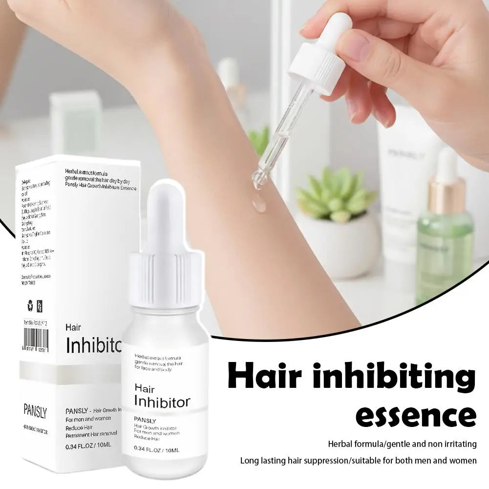 Hair Growth Inhibitor Serum Oil Stop Hair Growth Permanent Hair Removal Reduction For Face Body Painless Moisturizing Skin Care Oasis Select
