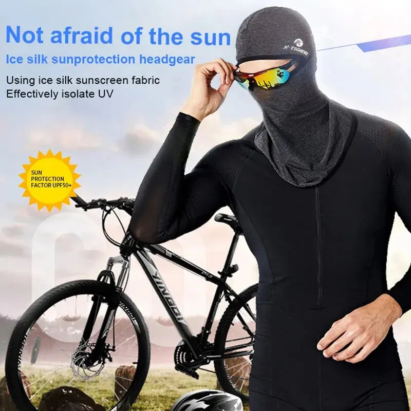 X-TIGER Face Mask Absorb Sweat Cycling Fishing Training Face Scarf Neck Gaiter Bicycle Sun Protection Sport Face Mask Oasis Select