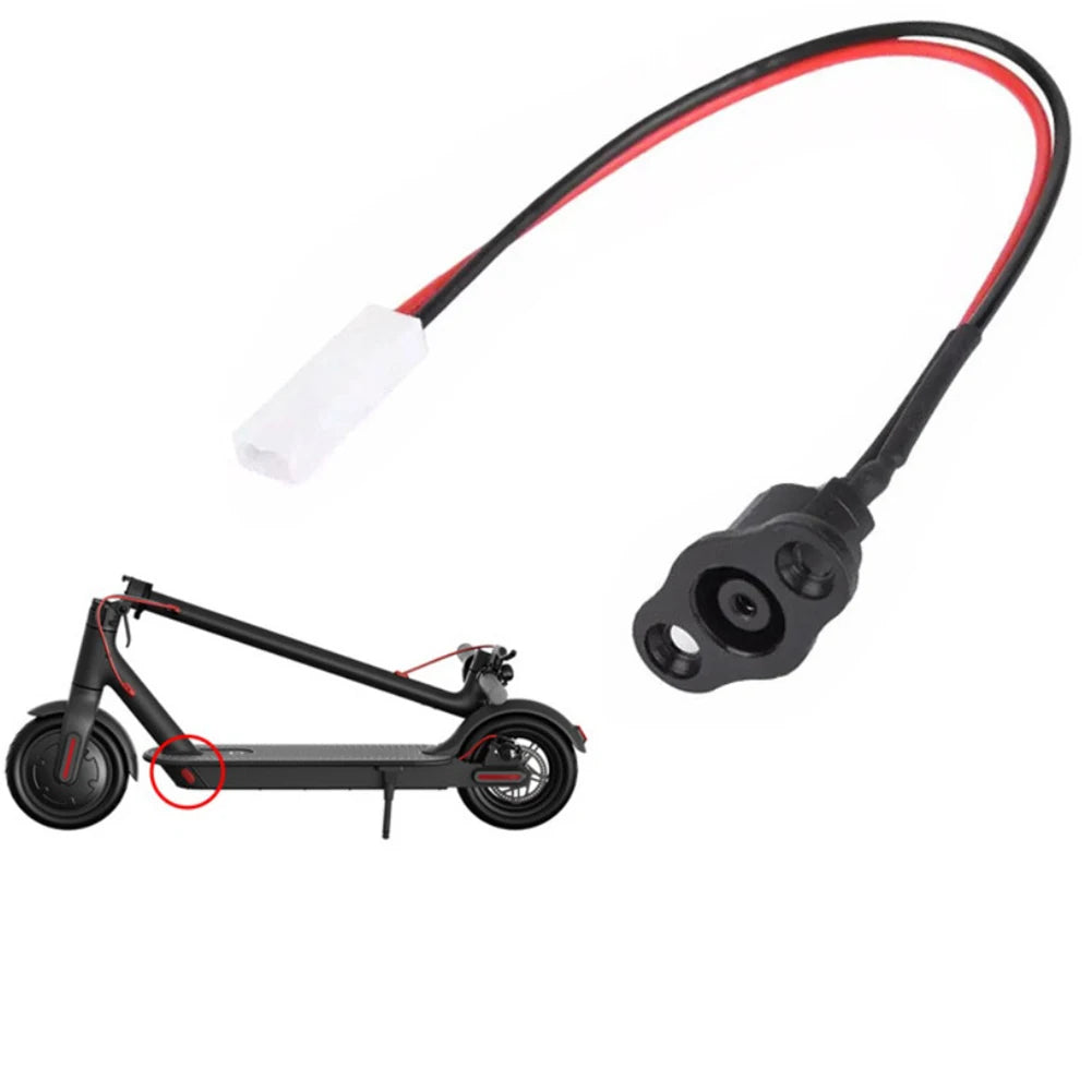 Battery Charger Socket Electric Scooter Charging Port Efficient Charging Ability Efficient Electric Scooter Connectors Oasis Select