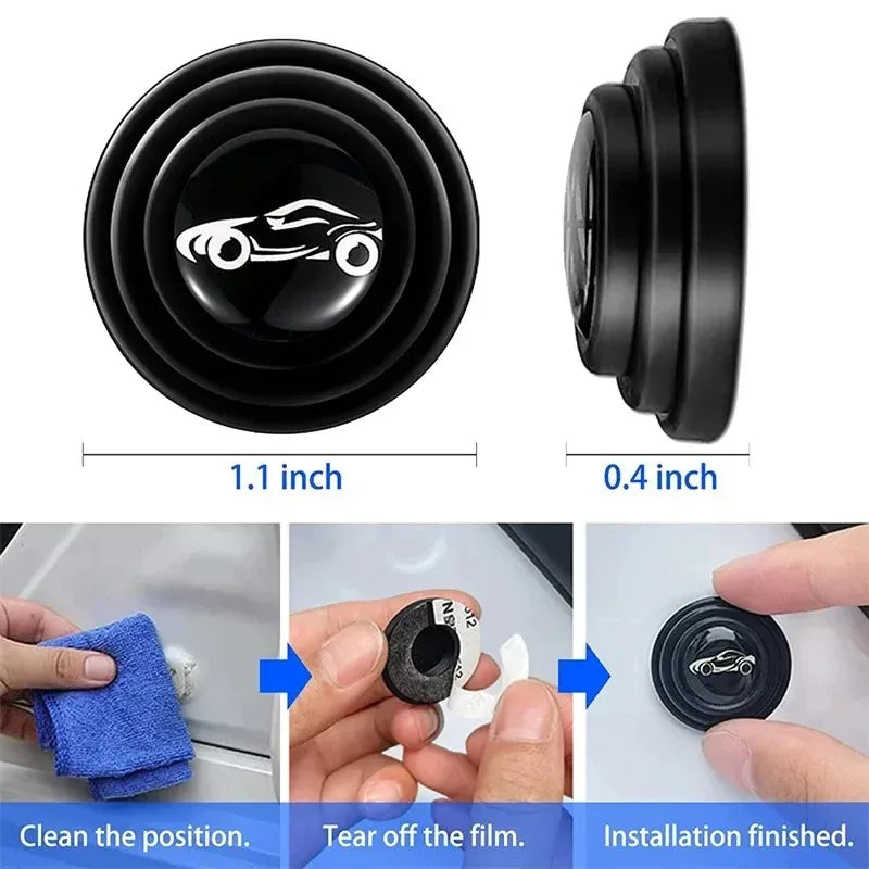 5-30pcs Car door pads shock-absorbing and silent mat anti-collision silicone door protector stickers buffer gasket accessory Oasis Select