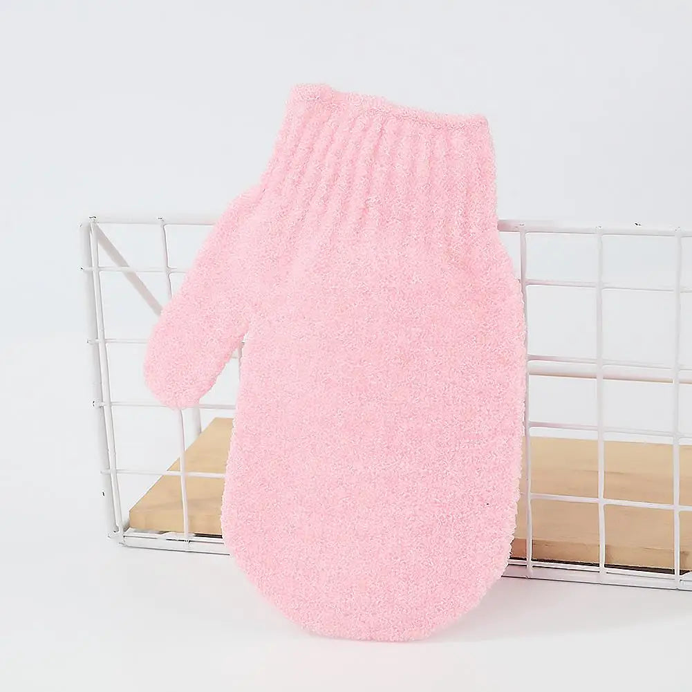 Exfoliating Bath Gloves,Deep Scrubbing Dead Skin Shower Gloves for Beauty Spa Massage Skin Shower Body Scrubber for Men,Women Oasis Select