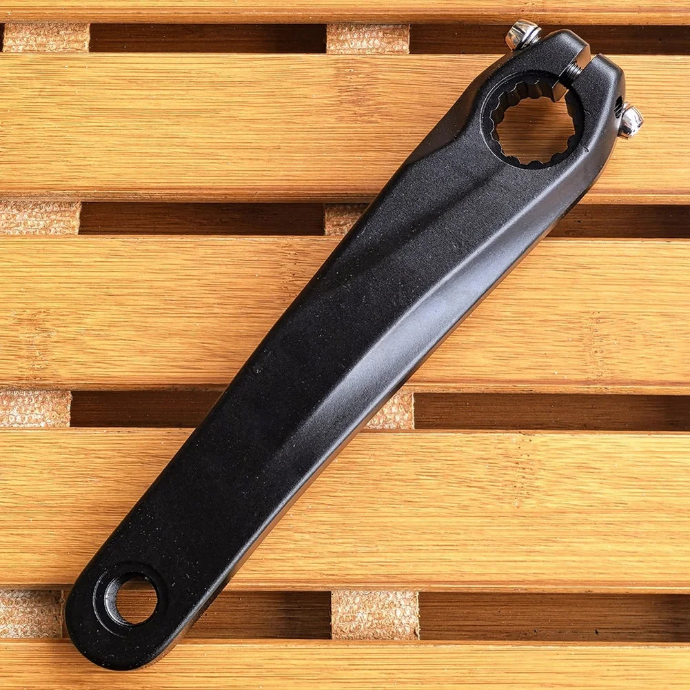 170mm Left Crank Leg Aluminium Alloy for Prowheel Hollow 12T Crankset Replacement for Bikes with 14mm 9/16 Thread Axle Pedals Oasis Select