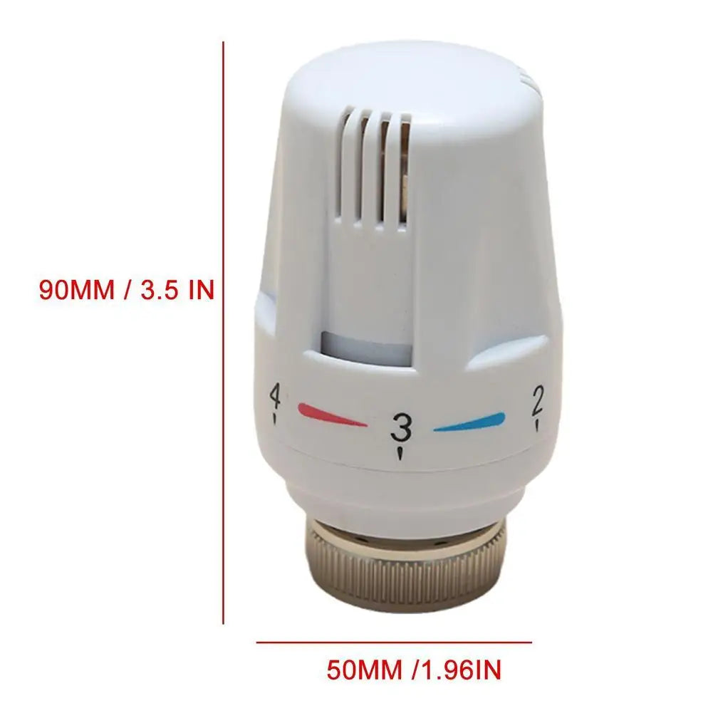 Radiator Thermostatic Control Valve Adjustable Floor Heating Temperature Control Thermostat Valve Thermostatic Radiator Valve Oasis Select