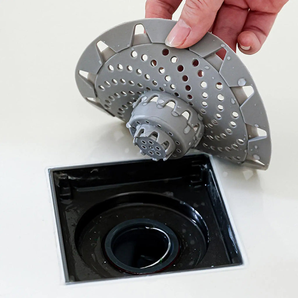 1PC Bathroom Hair Catcher Stopper Shower Floor Drain Cover Filter Deodorant Anti-clogging Kitchen Sink Plug Drain Strainer Oasis Select