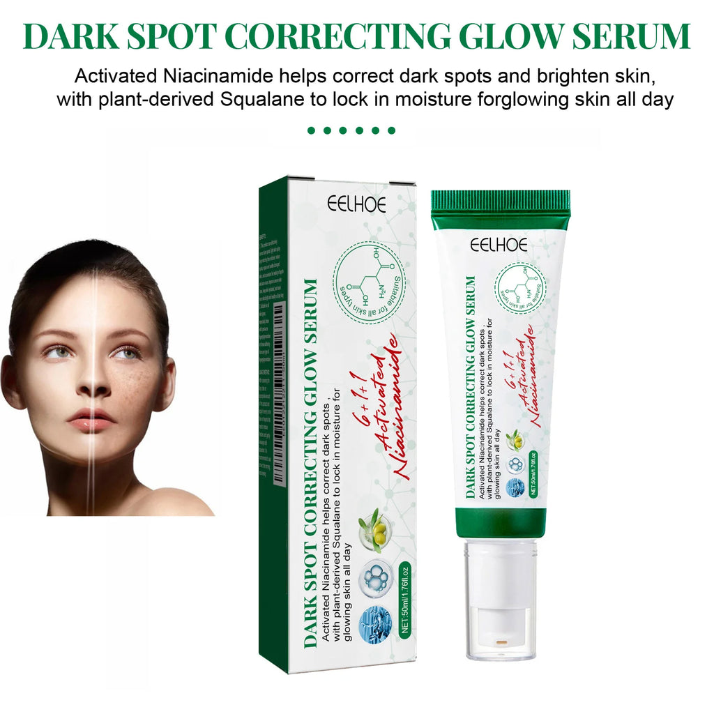 Nicotinamide Dark Spot Corrector Facial Serum Fade Melanin Acne Freckles Removal Brightening Improve Dull Face Care Essence Oasis Select