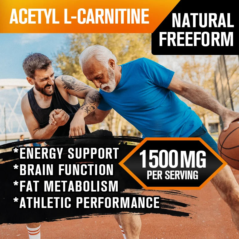 BEWORTHS 1500mg L-Carnitine Capsules Promote Muscle Growth Energy Support Anti-fatigue Exercise Dietary Gym Supplement Oasis Select