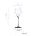 Luxury Superior Drinkware Cloud Wine Glass Thin Rod Extremely Thin Handmade Bar Party Champagne Glass Cups Tall Wine Glass Gift Oasis Select 340ml 1PCS
