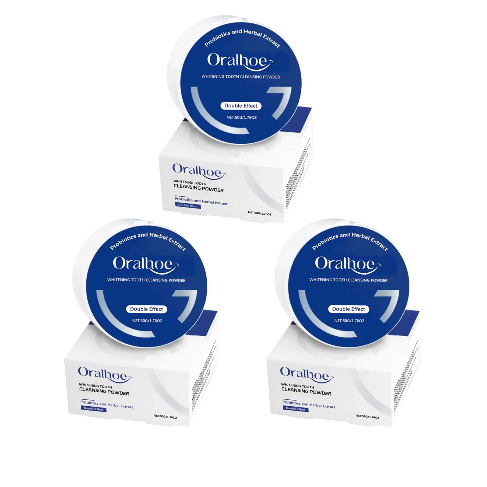 Probiotic Tooth Whitening Powder Remove Stain Calculus Enamel Repair Fresh Breath Oral Hygiene Cleaning Tooth Bleaching Powder Oasis Select 3pcs