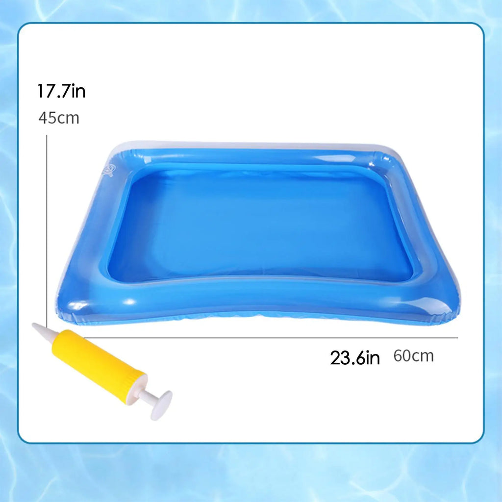 1pc Inflatable Foot Basin Convenient Foot Soaking Bath For Pool Beach Inflatable Foot Wash Basin CollapsiblePool Foot Bath Oasis Select