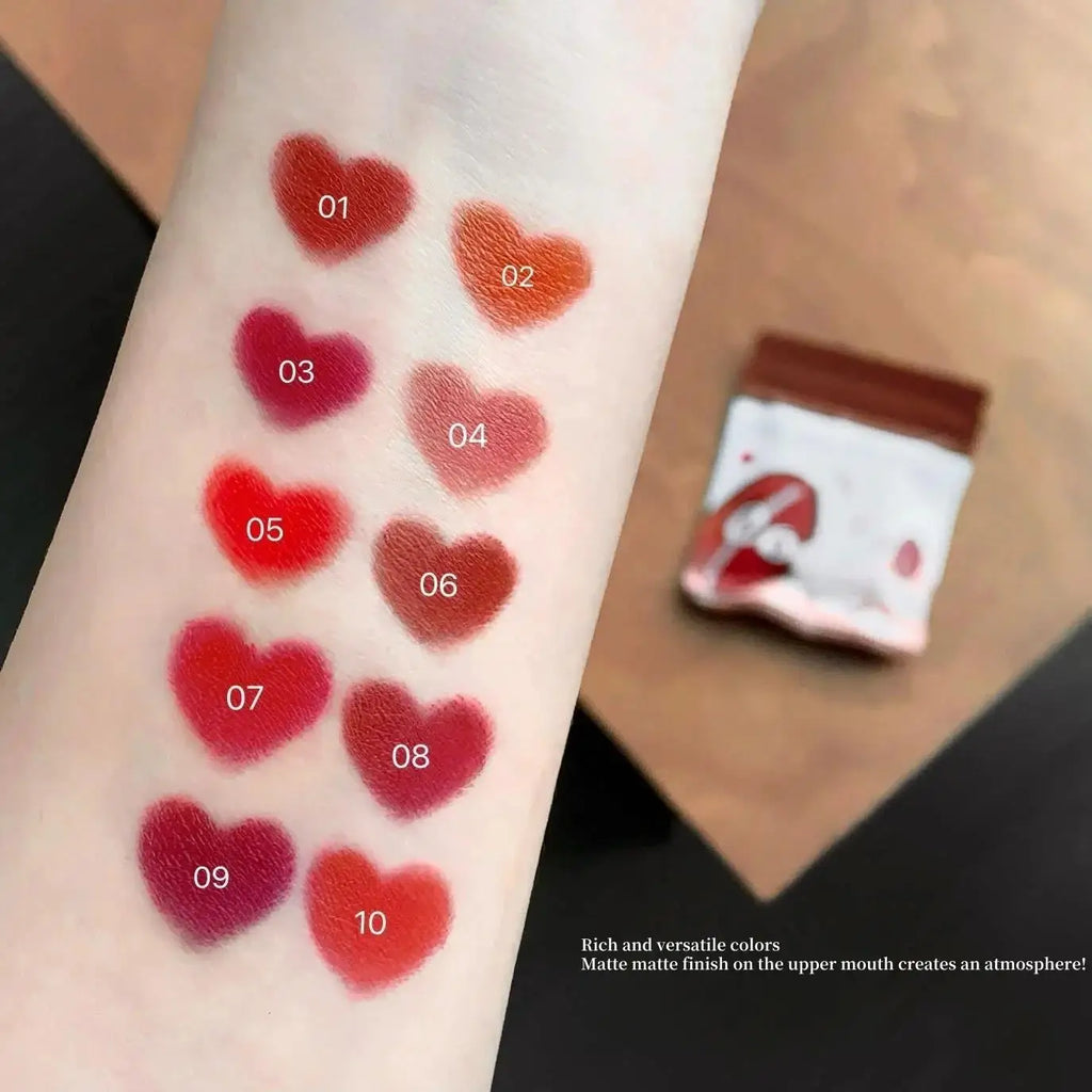 MAGIC CASA 10-Shade Mini Capsule Lipstick Set – Velvet Matte