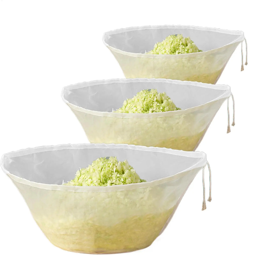 Straining Bag Large All-Purpose Reusable Fine Mesh Filter Nut Oat Almond Milk Juicing Bags for Vegetable Drinks Yogurt Coffee Oasis Select