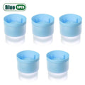 5PCS Large Silicone Ice Ball Mold Easy Demoulding Soft Ice Maker Round Ice Ball Reusable Ice Cube Machine For Whiskey Oasis Select Blue - 5pcs