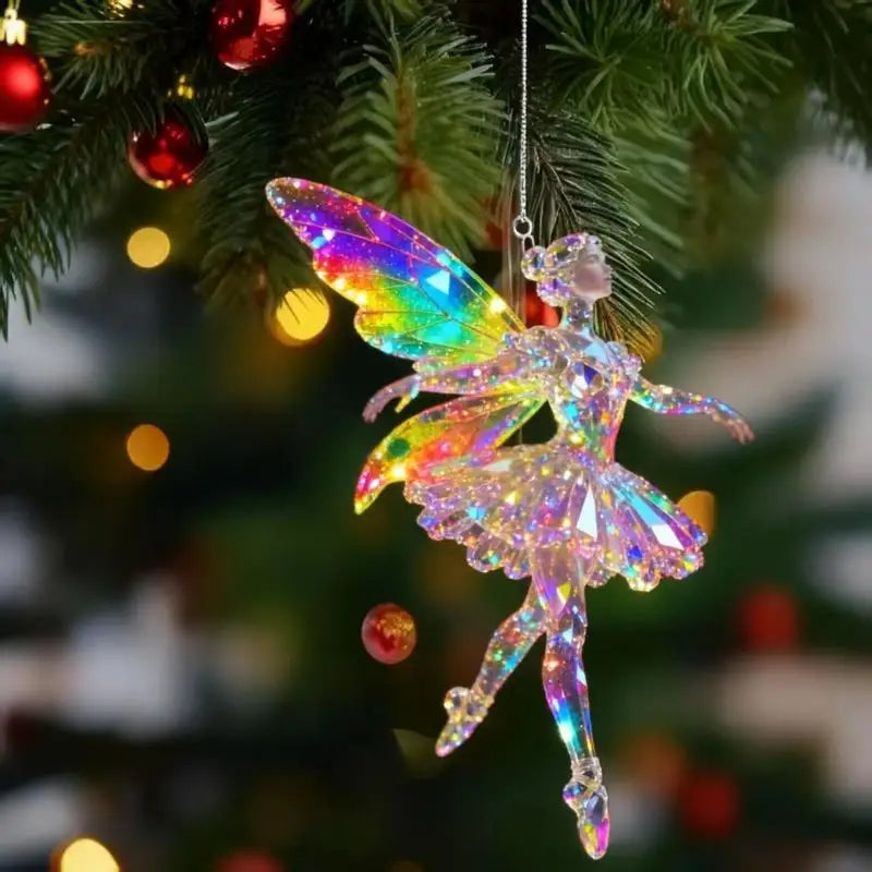 Sparkling Ballerina Acrylic Pendant | Car & Christmas Ornament