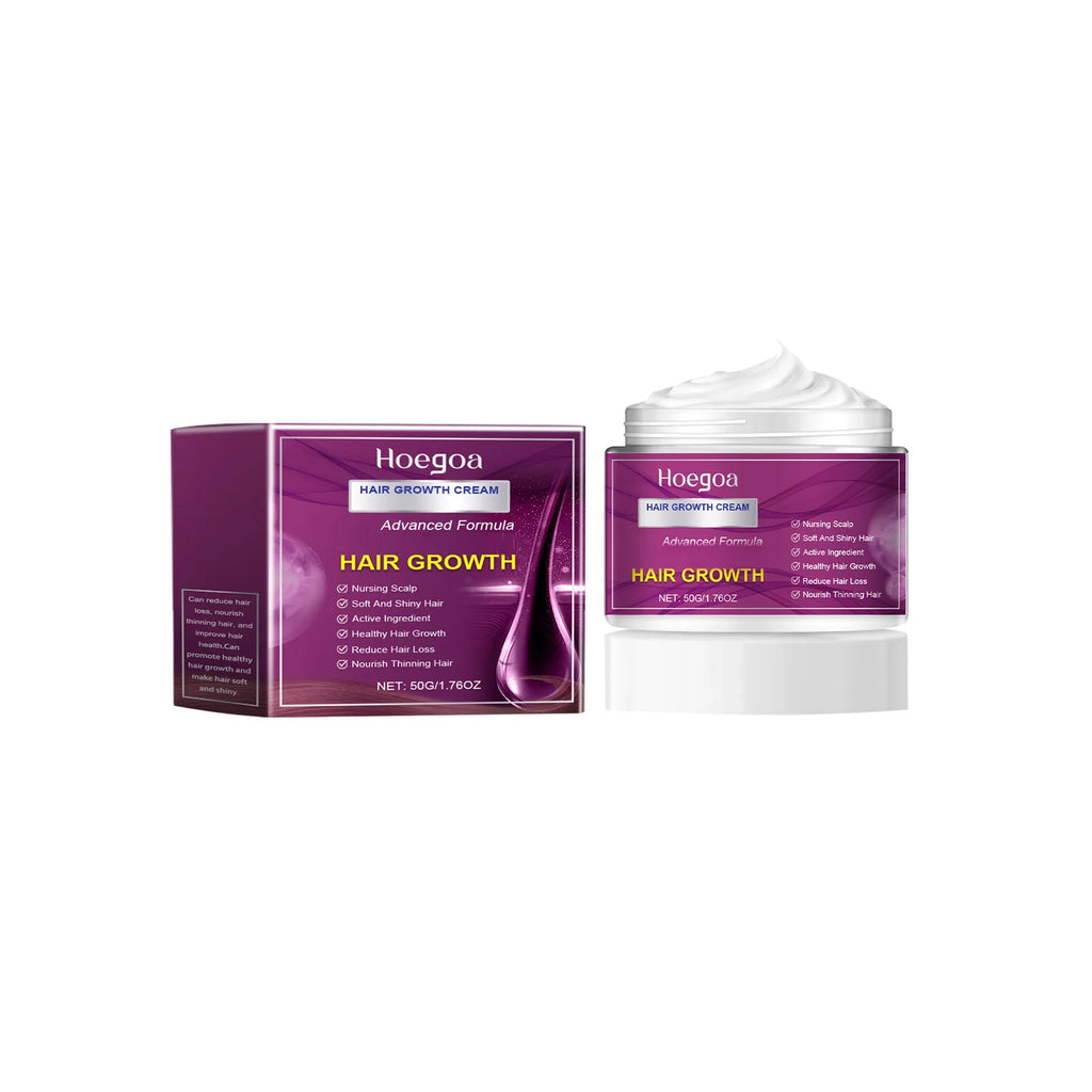 Hair Growth Cream Reducing Loss Nourish Dry Repair Damaged Scalp Massage Prevent Baldness Effective Treatment Hair Care Lotion Oasis Select 50g Boxed